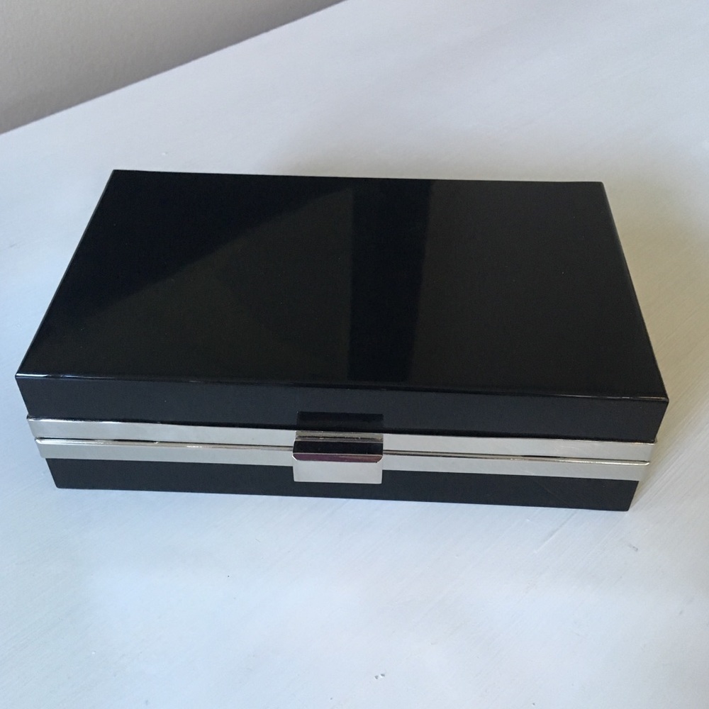Rachel Zoe Black Box Clutch